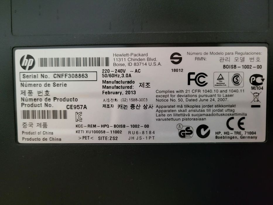 Принтер HP LaserJet Pro 400 Color M451dn Лазерний кольоровий друк