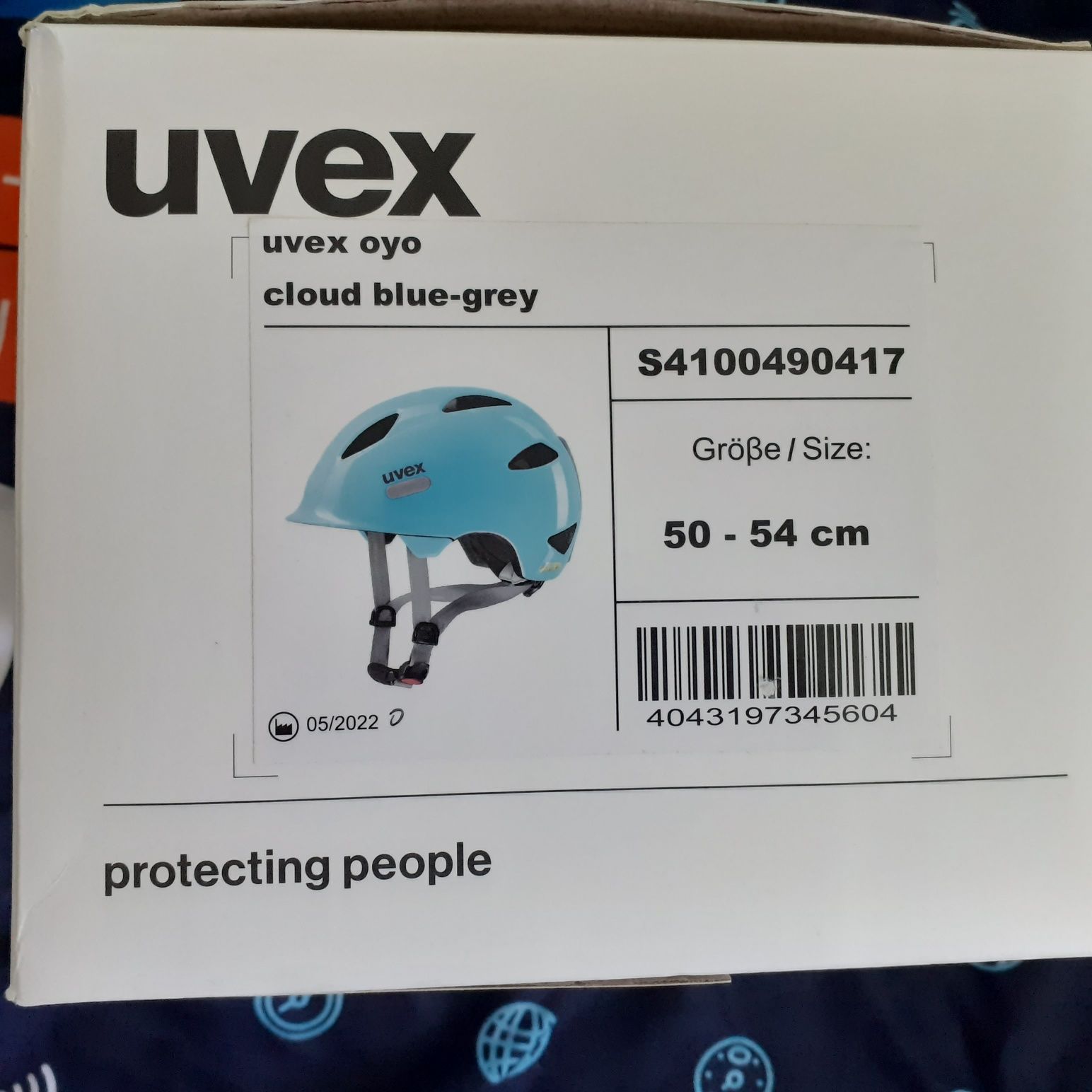 Kask rowerowy Uvex, dziecięcy, rozm 50-54 cm