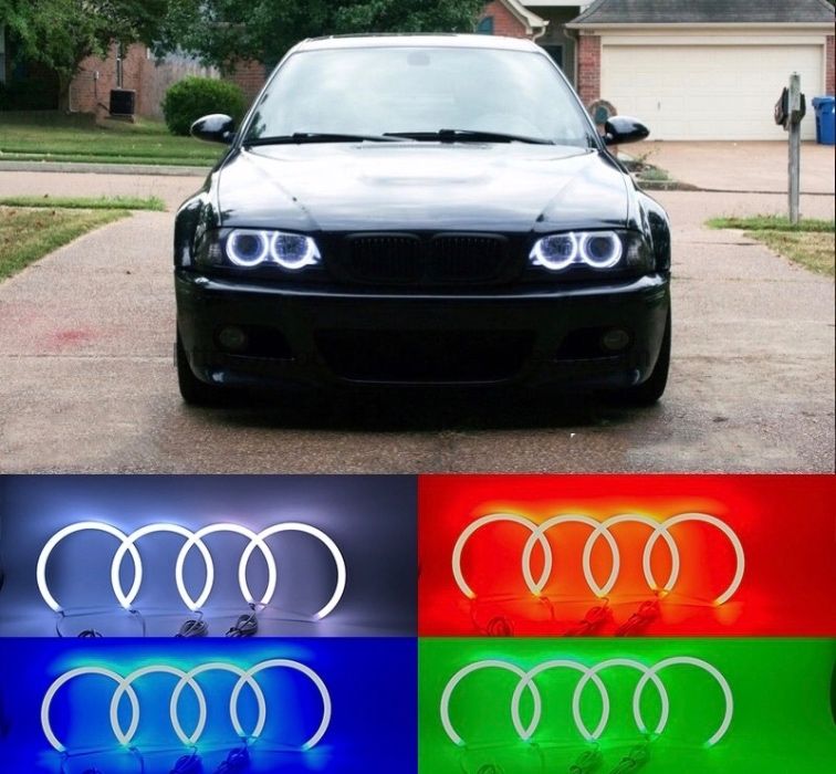 Ringi Angel Eyes Cotton RGB do BMW E46