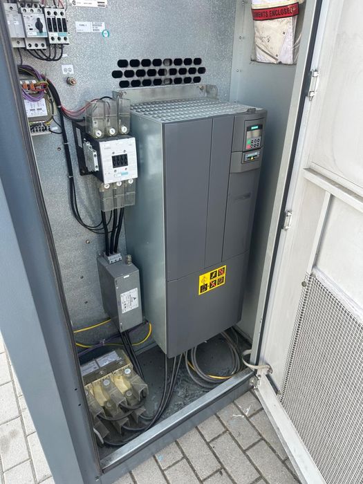 KOMPRESOR ŚRUBOWY  Atlas Copco  GA37 VSD 37KW  7,25 m3/min Falownik