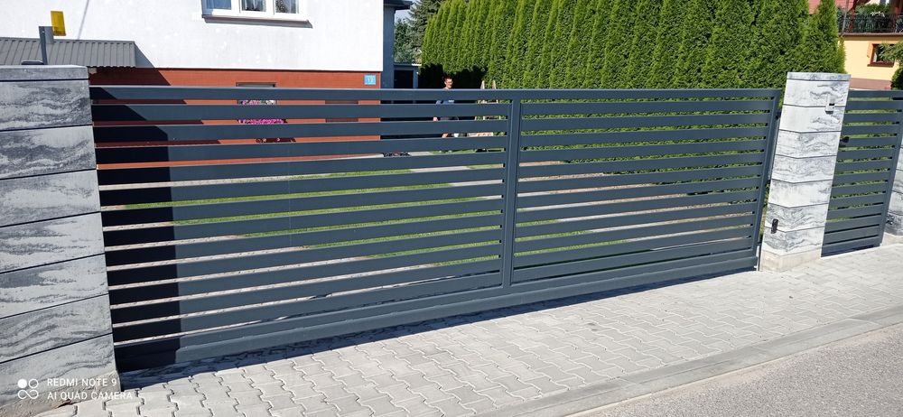 PROMOCJA Brama bramka panelowa ogrodzenie ocynk. Mogę też wykonać inn
