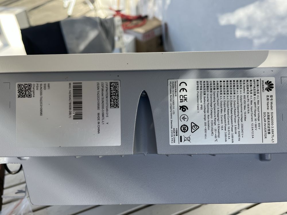 Inversor Huawei Hibrido Monifasico