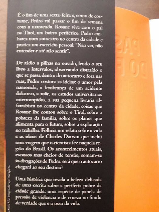 Livro "O Passageiro do Fim do Dia"