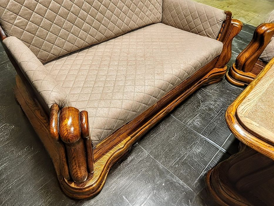 Zestaw wypoczynkowy 3+2+1+ stół