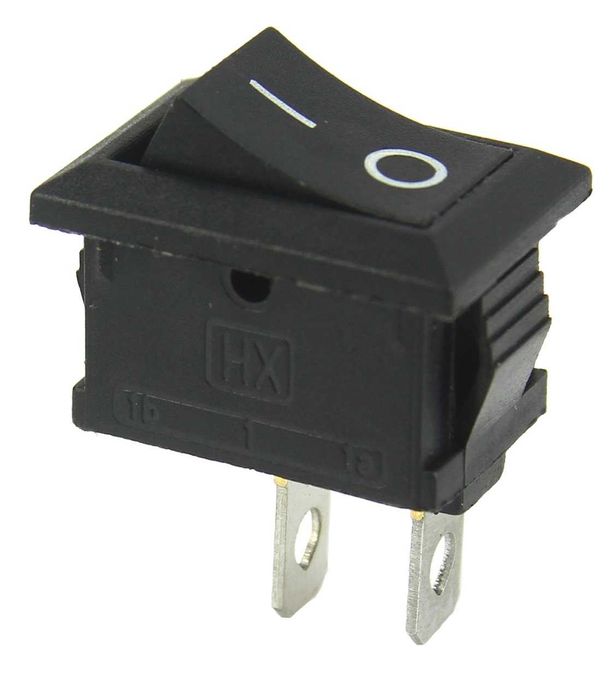 Przełącznik kołyskowy bistabilny KCD1 21x15mm 2PIN wyłącznik włącznik