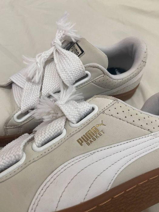 39 | Кросівки Puma Basket 'Heart Pent Gum' | пума, кроссовки, кеди