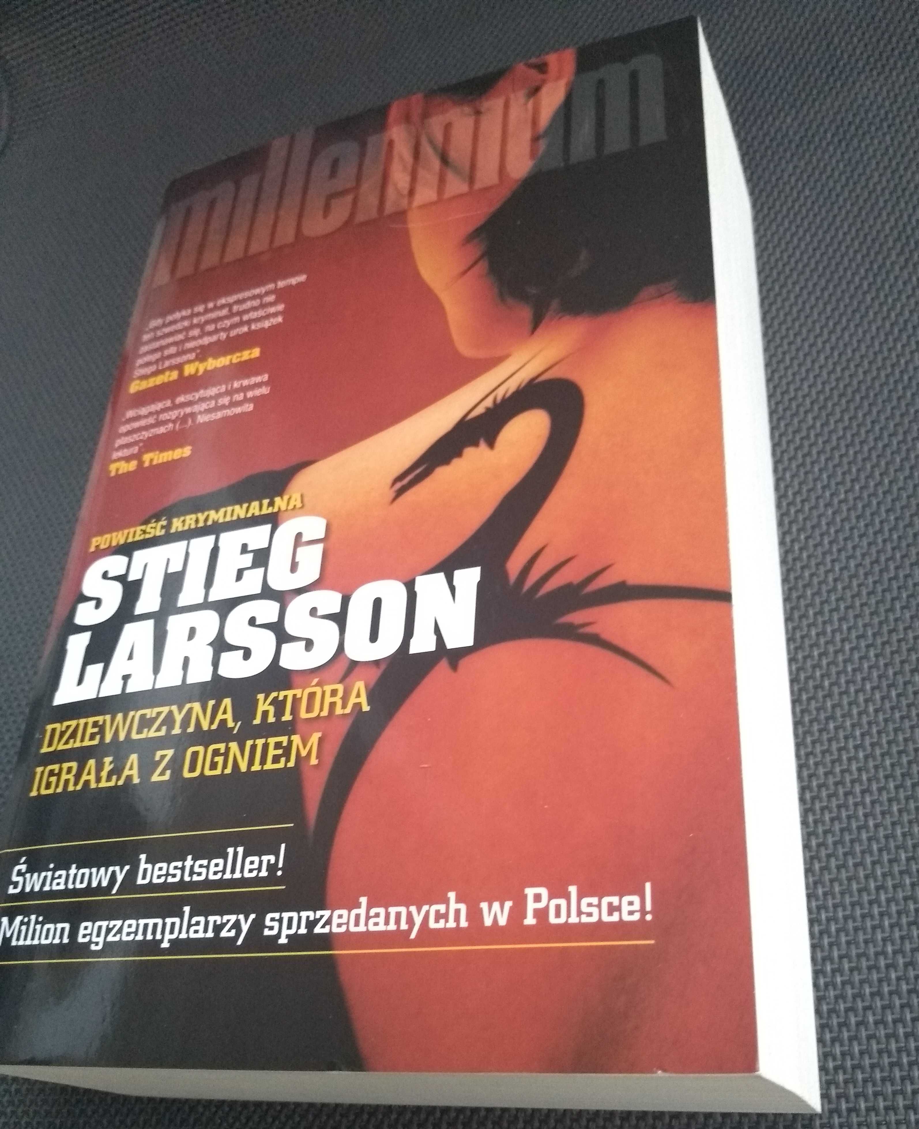 Millennium Dziewczyna, która igrała z ogniem (Stieg Larsson)