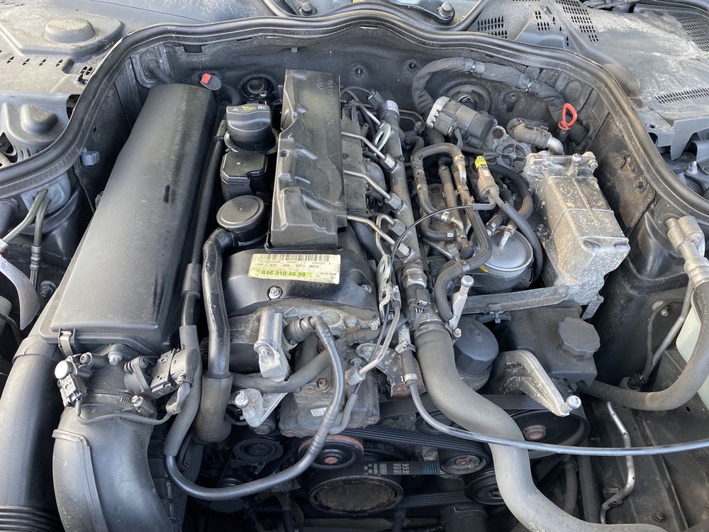 Mercedes W211 LIFT silnik kompletny 2.2 cdi DELPHI 646821