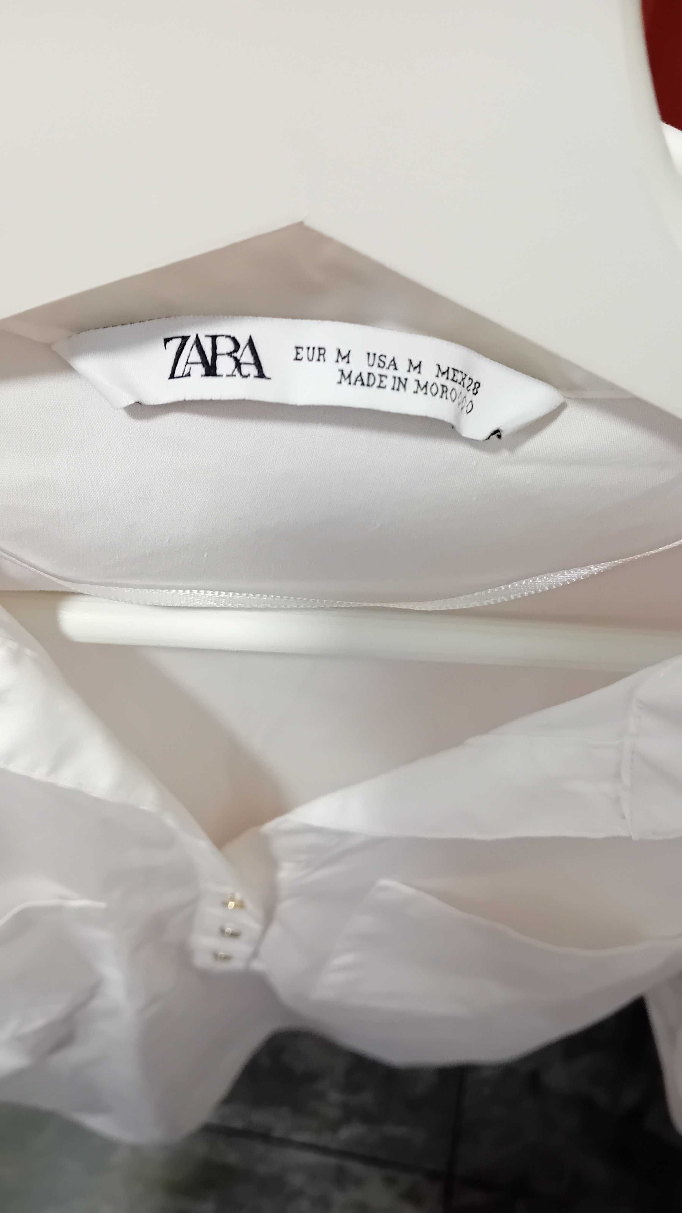 Camisa cintada senhora Zara tamM