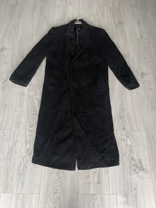 Klasyczny płaszcz męski czarny roz. L