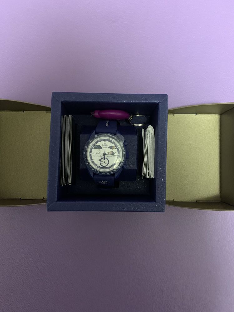 Swatch x Omega Moonswatch Gold