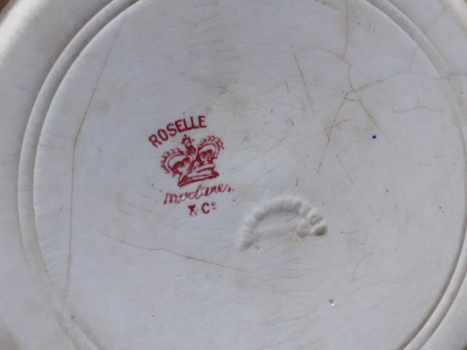 Pratos e travessa antiga