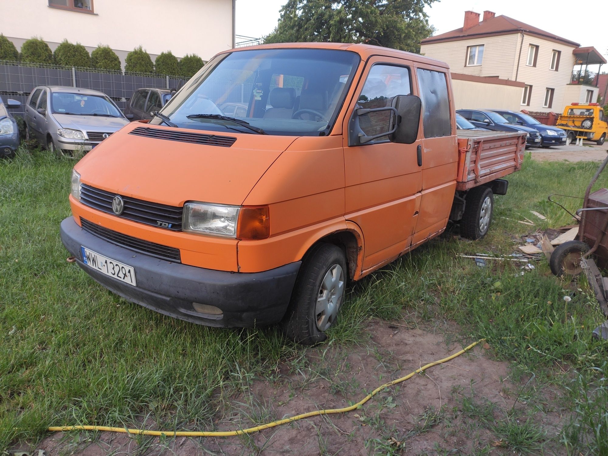 VW T4 Transporter 2,5 TDI Doka brygadówka 7os 2000r  długie oplaty