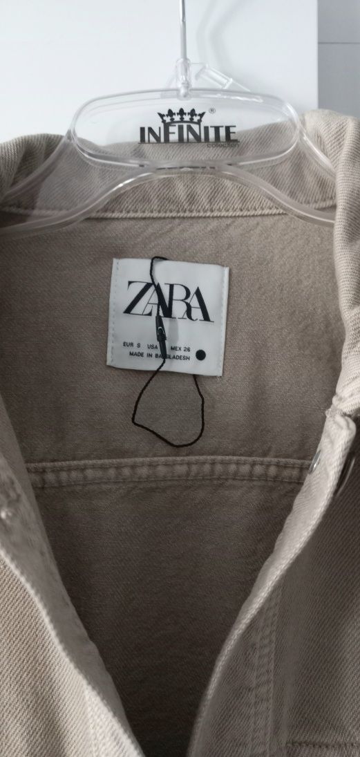 Oversizowa Kurtka katana jeansowa XS-L