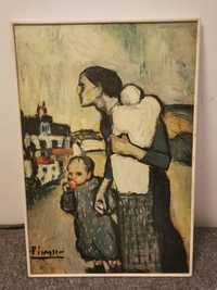 Picasso mulher com crianças