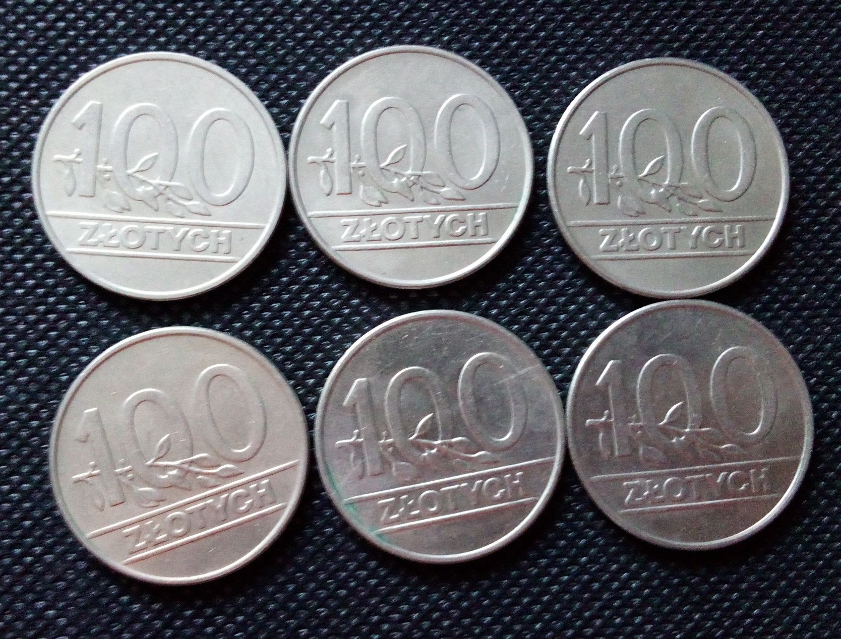 Monety stare 10, 20, 50, 100 zł