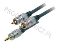 Kabel TCV 3420 Prolink EX 2RCA-3,5STR 7,5m