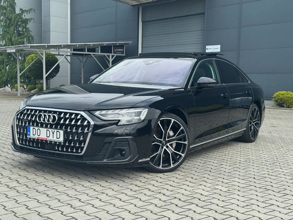 Audi A8 ABT 330 KM B&O head up TV wentyl masaż panorama matryca FV23%