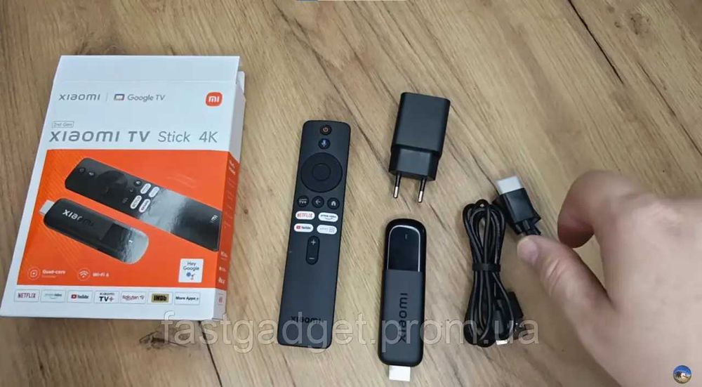 Xiaomi TV Stick 4K (2nd Gen) 2/8 смарт тв сті 4к Android TV