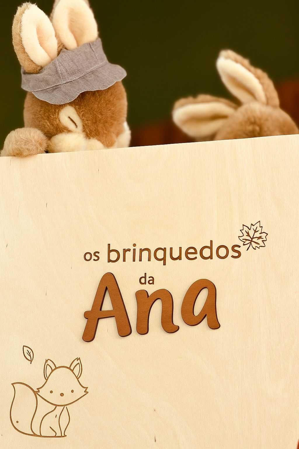 Caixa de Brinquedos Personalizada