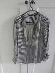 Paski czarno białe beetlejuice Burton punk S/XS