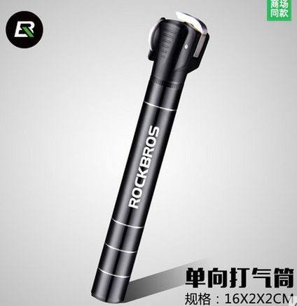 Насос мини-портативный ROCKBROS JG-1040 17см 75г 7бар вело велосипед