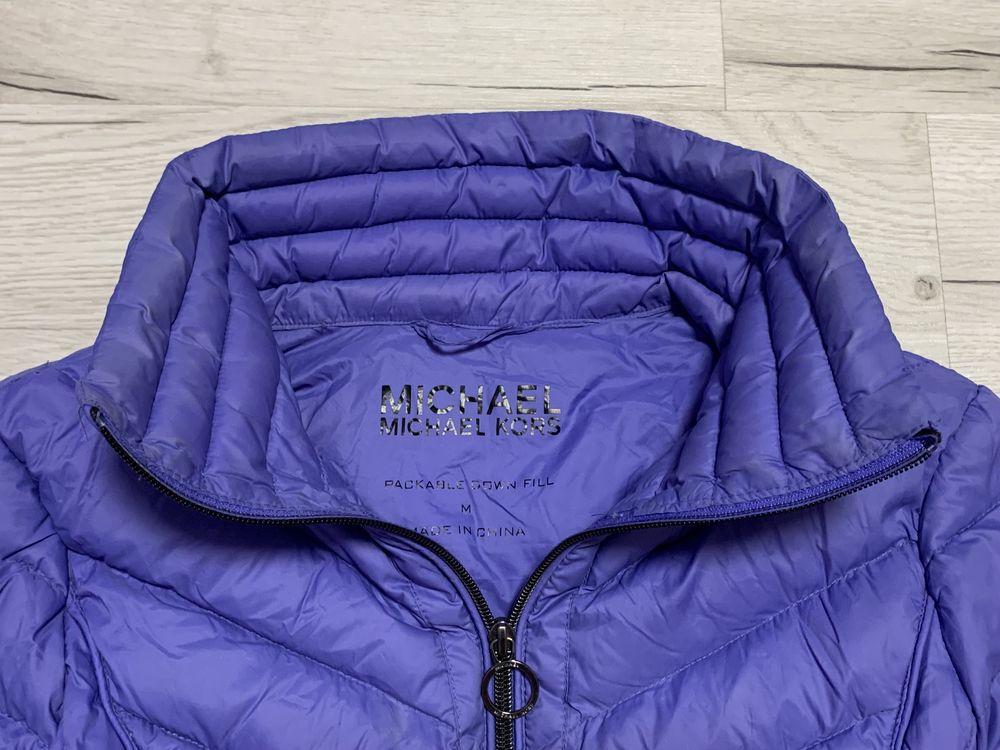 Michael Kors_ Packable Zip-Front Down Coat _Kurtka Pikowana Puchowa Ku