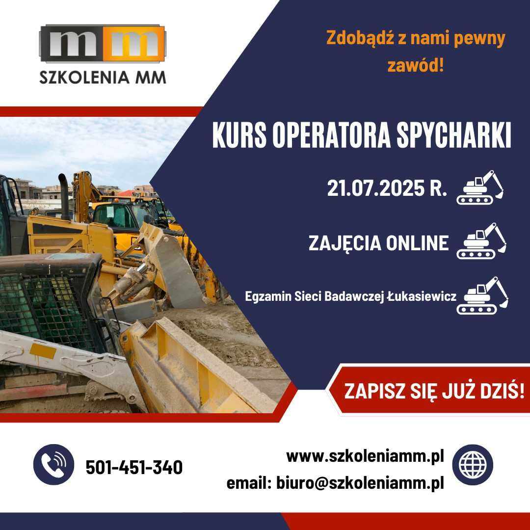 Kurs operatora SPYCHARKI