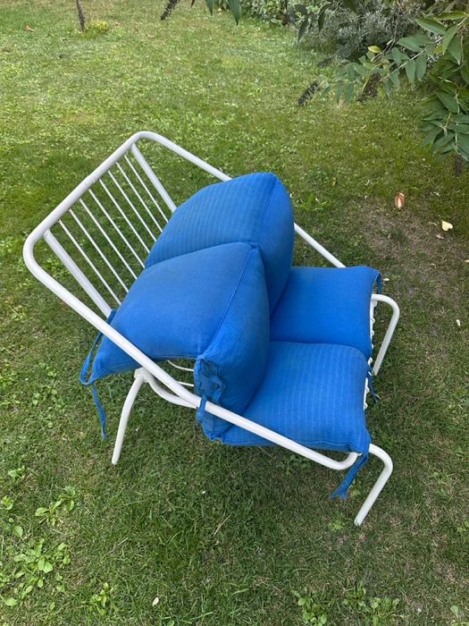 Ikea PS Vintage fotel ogrodowy metal, Retro, Scandi Minimal, Prouve