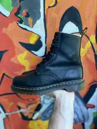 Dr.martens ботинки сапожки 39 размер женские кожаные черные