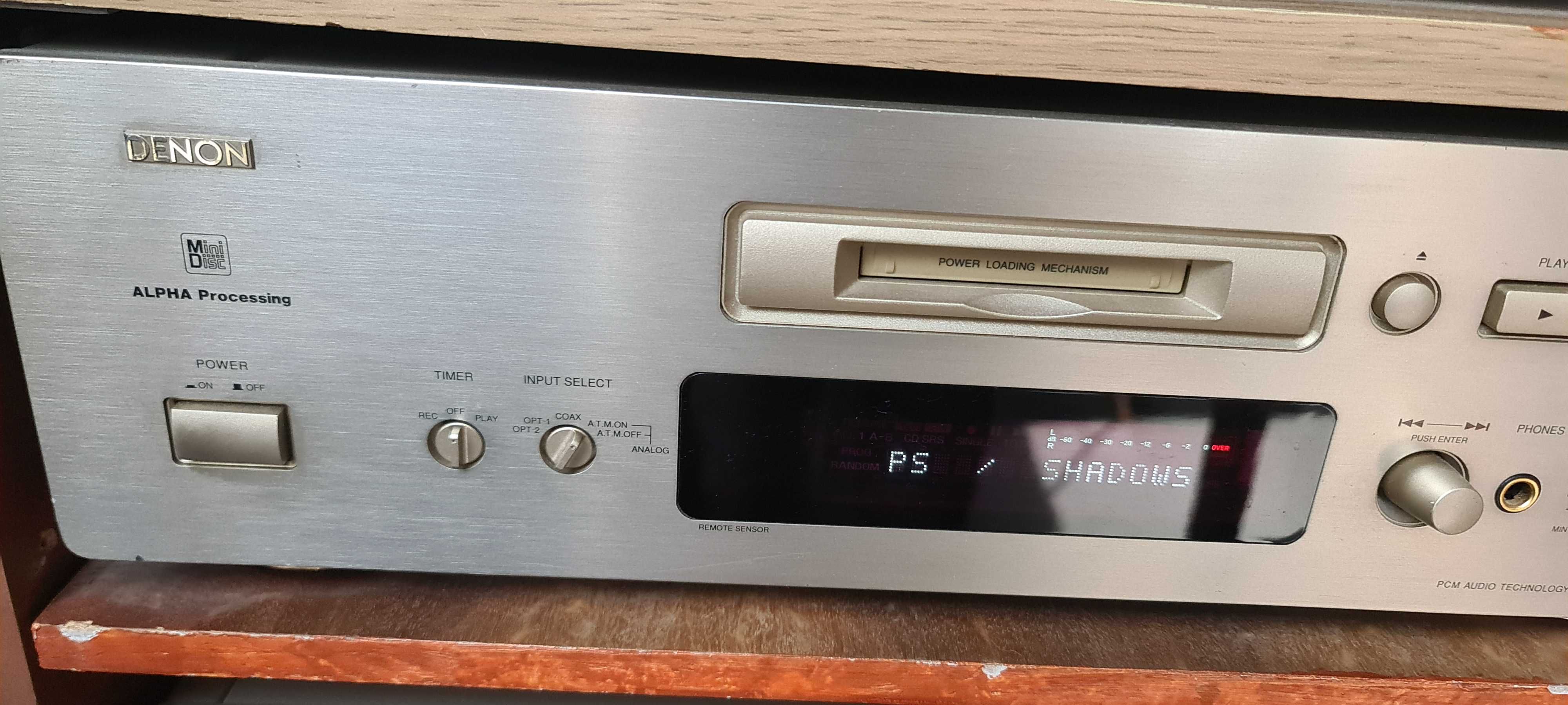 DMD-1800AL Denon minidisk pilot i minidisci oryginalne