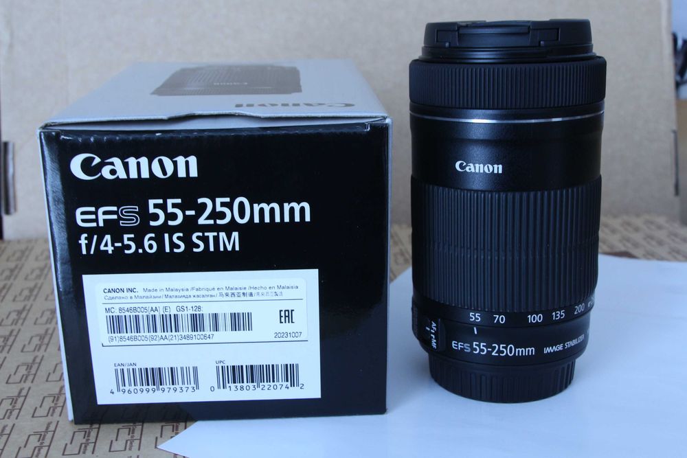 Objetiva Canon EF-S 55-250mm
