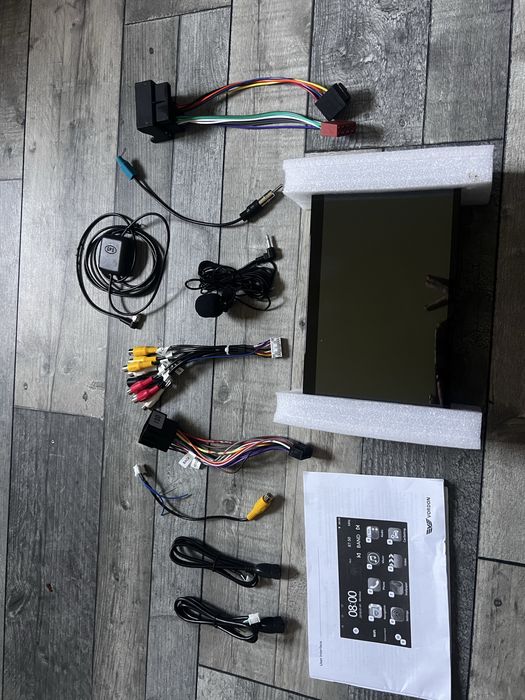 Carplay radio samochodowe VORDON HX-100 +komplet kabli+gps+CANBUS