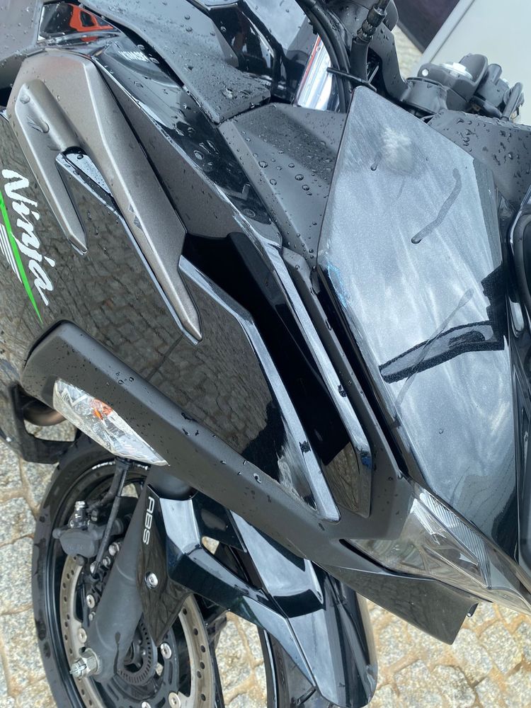 Kawasaki Ninja 500 A2  uszkodzony silnik