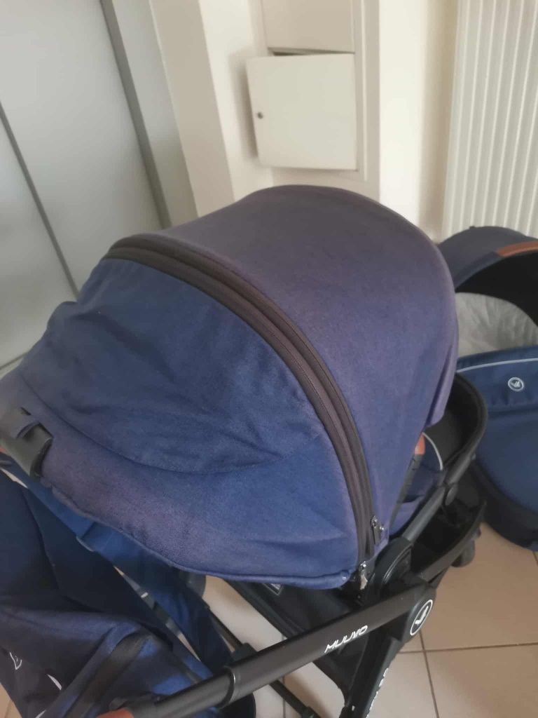 Wózek Muuvo Quick 2.0 gondola + spacerówka + akcesoria