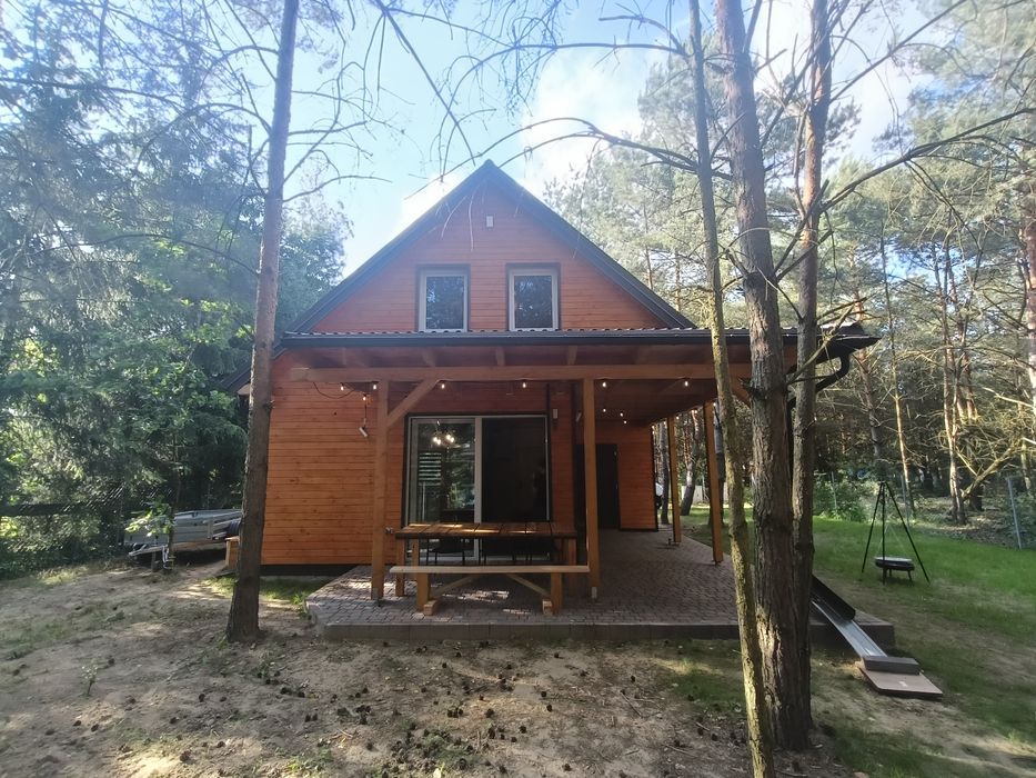 Domek całoroczny z widokiem na jezioro (z kominkiem) Zapraszam