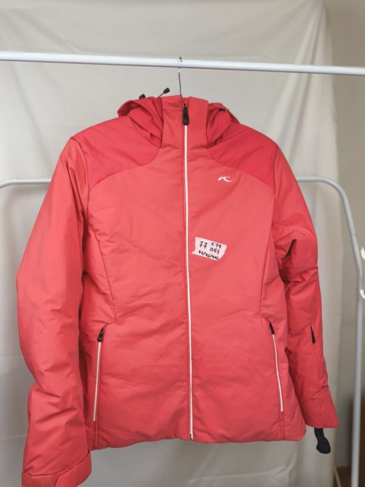 Kurtka puchowa narciarska Kjus+ komin Snow down jacket Is15-709, L/XL