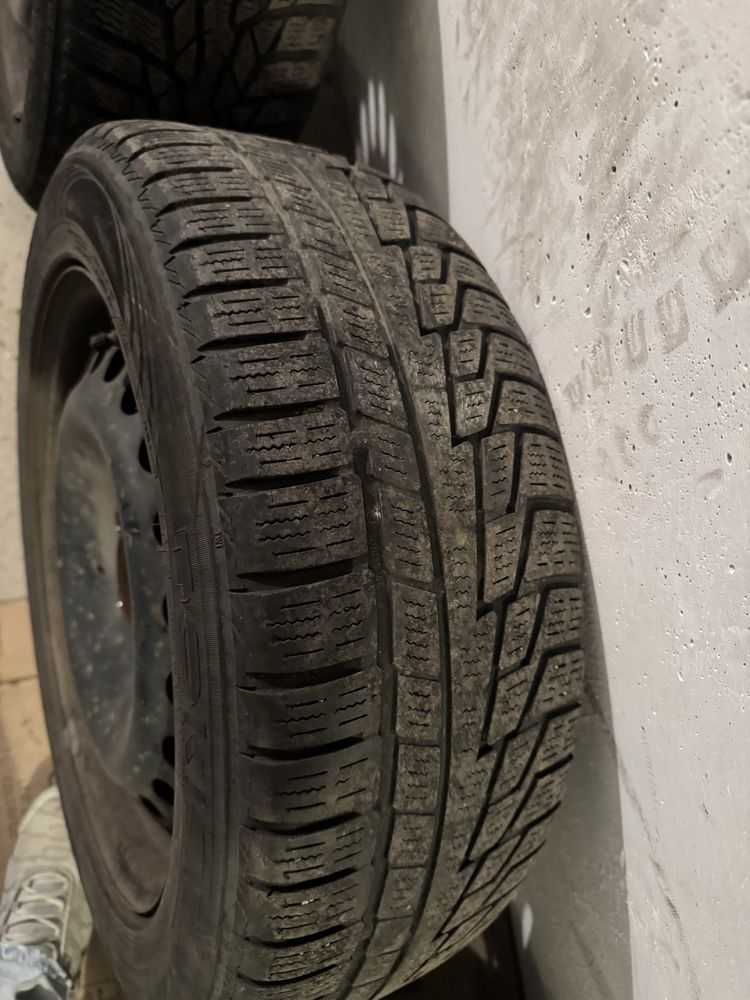 Stalówki z oponami zimowymi 205/55/R16