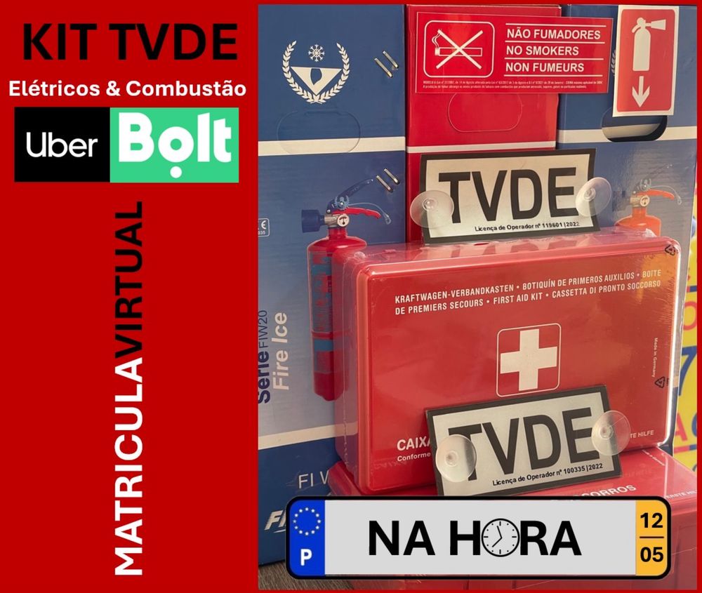 TVDE & Matriculas auto & mota
