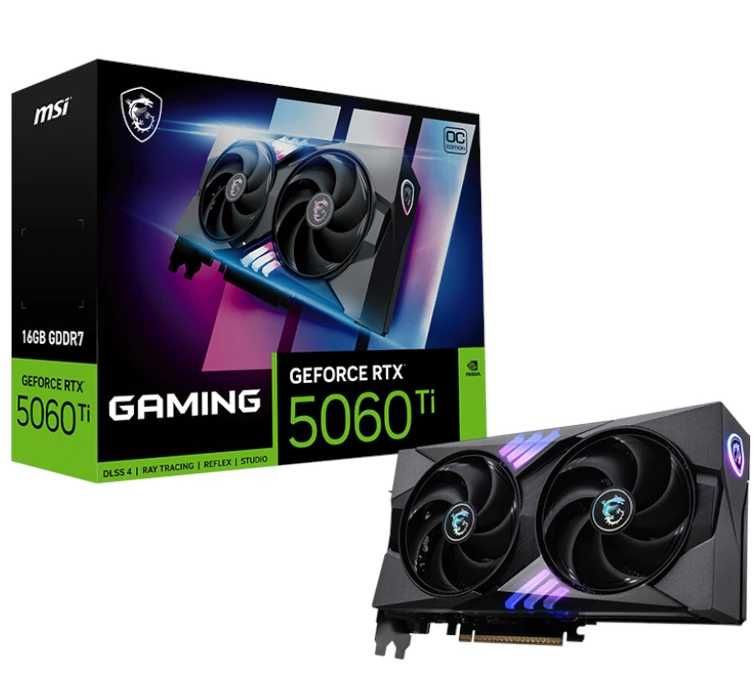 MSI RTX 5060 Ti OC 16GB GDDR7 Recondicionada|Garantia 12 Meses| Fatura