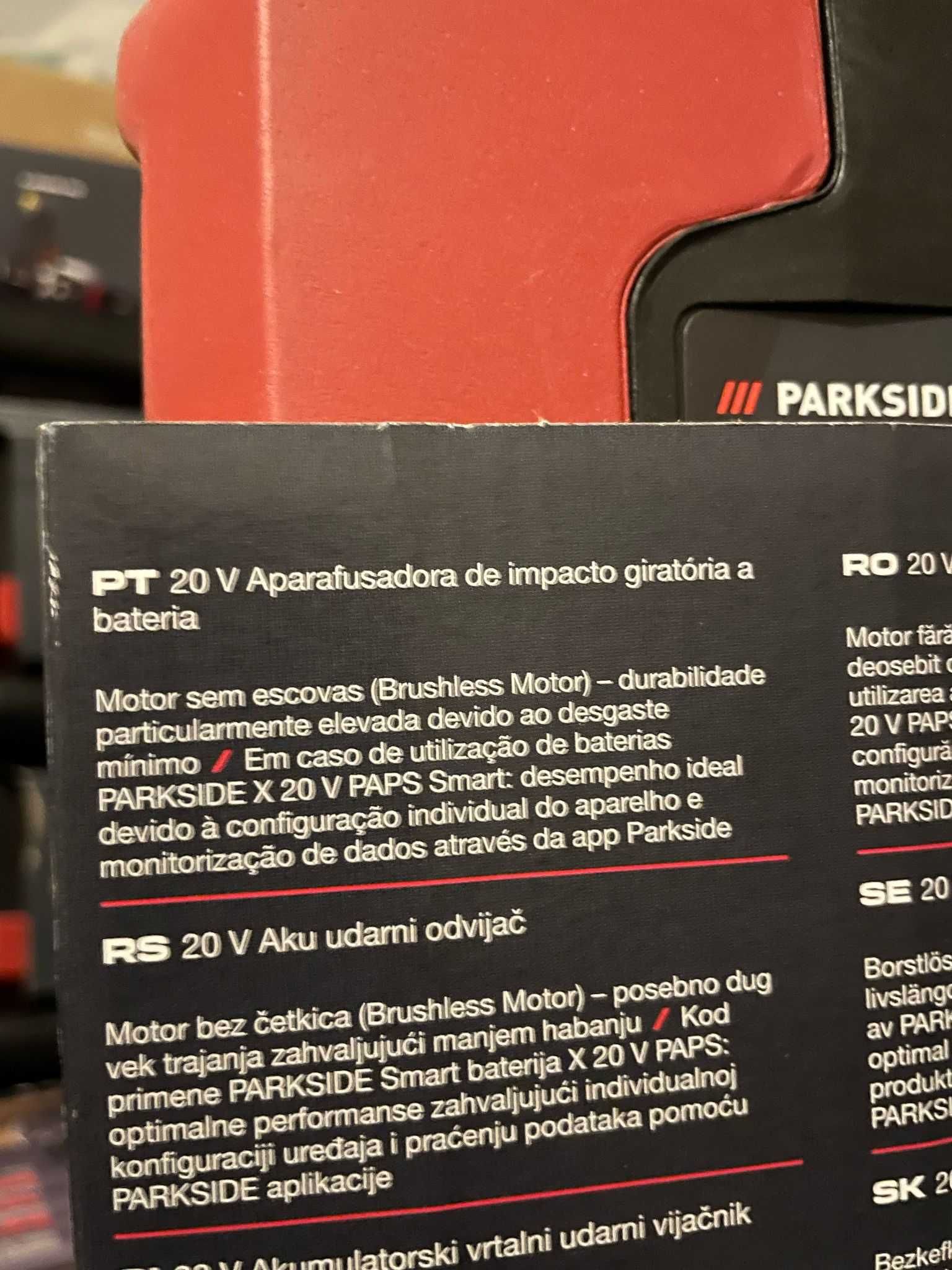 Aparafusadora de impacto Parkside Performance PDSSAP 20-Li D3 20 V