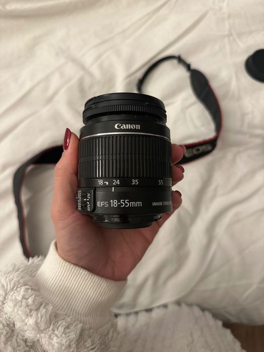 Canon 600D + lente 18-55mm