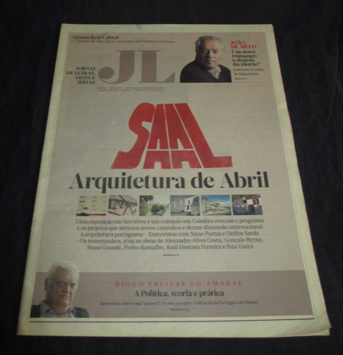 Jornal de Letras Artes e Ideias SAAL Arquitectura de Abril