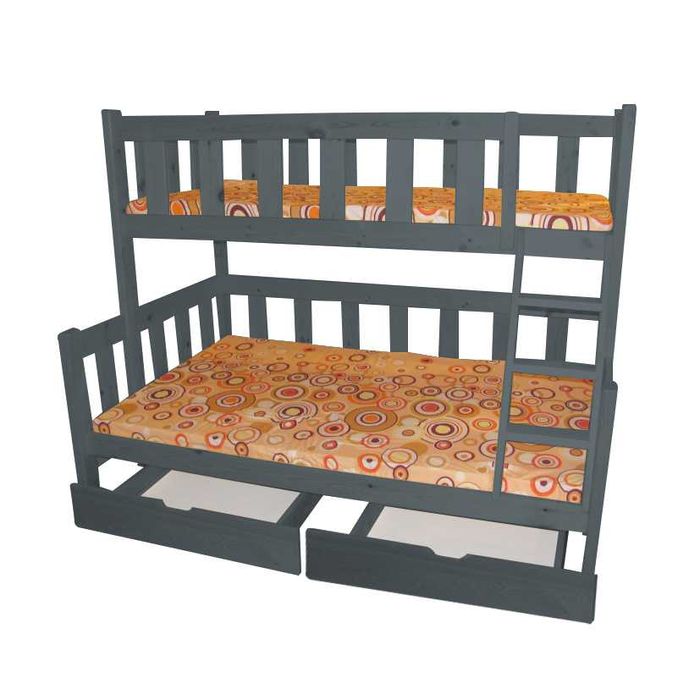 Nowe Łóżko łóżka piętrowe potężne mocne 3 osobowe Producent Wysyłka