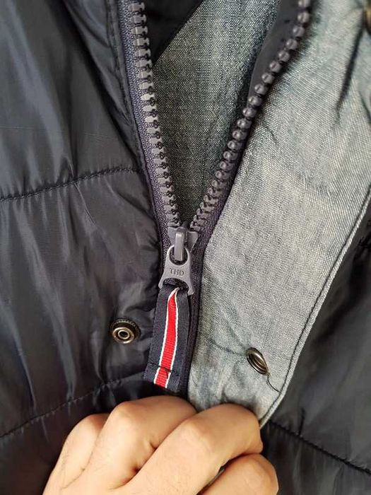 Tommy Hilfiger Denim granatowa kamizelka bezrękawnik  super stan M