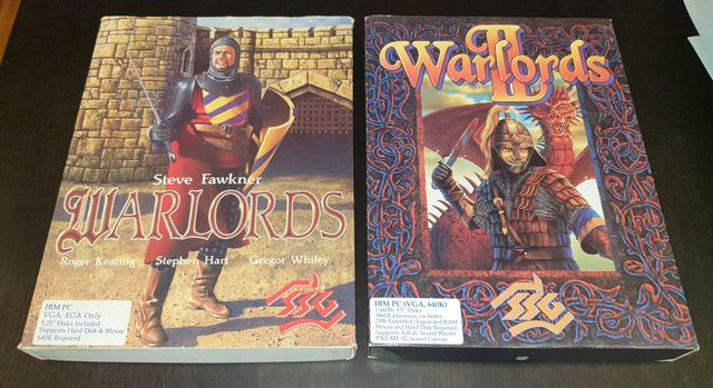 Warlords I i Warlords II, Big Box, wymienię, PC, Amiga