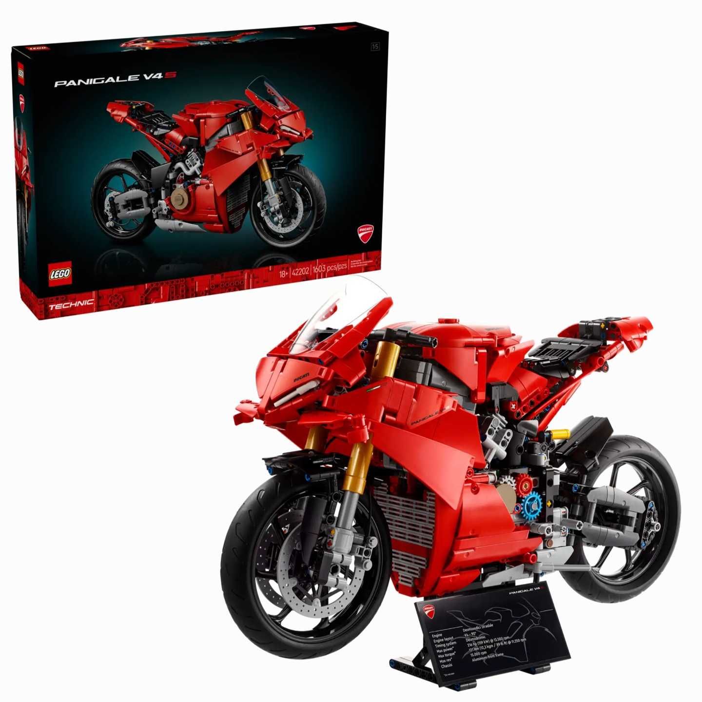 Lego Technic 42202 - Mota Ducati Panigale V4 S