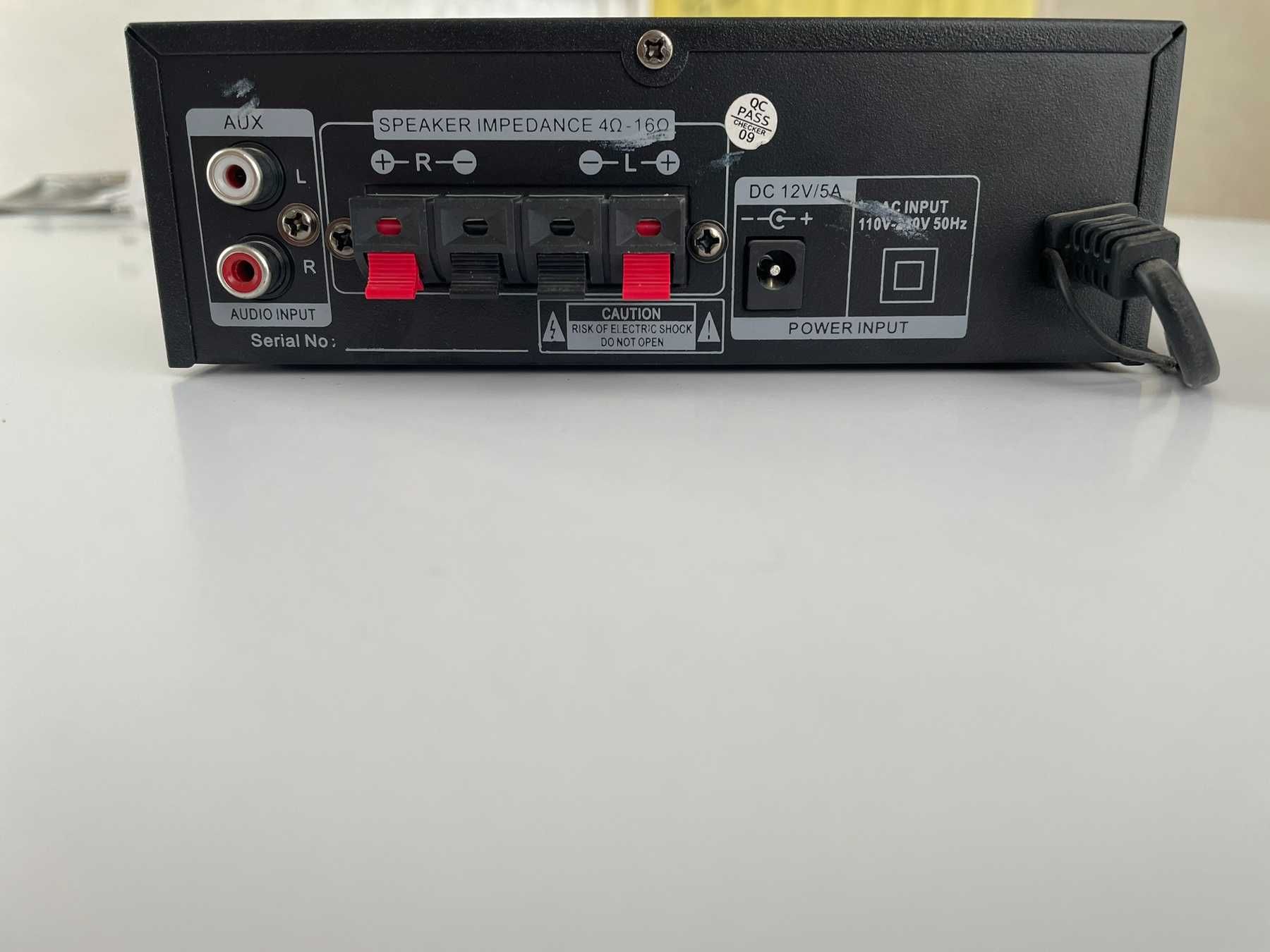 Стерео підсилювач звуку AMP ZPX-1311 FM тюнер USB Bluetooth