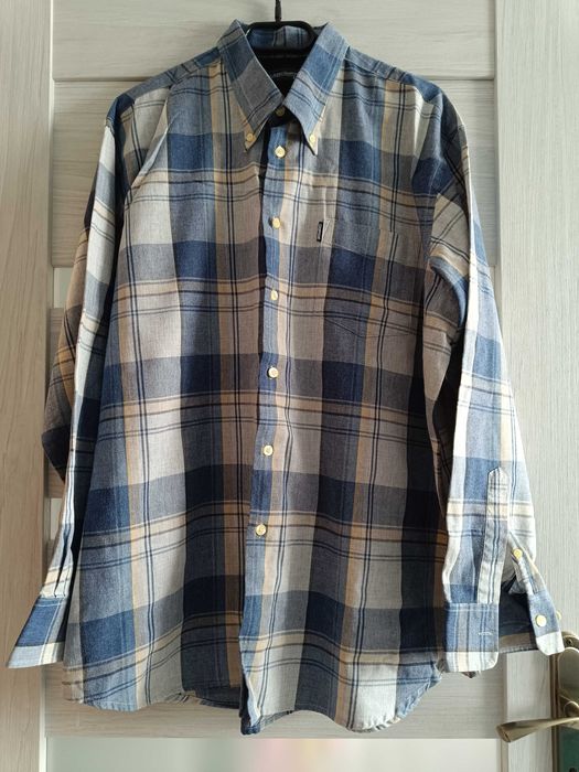 Nowa męska koszula w kratkę