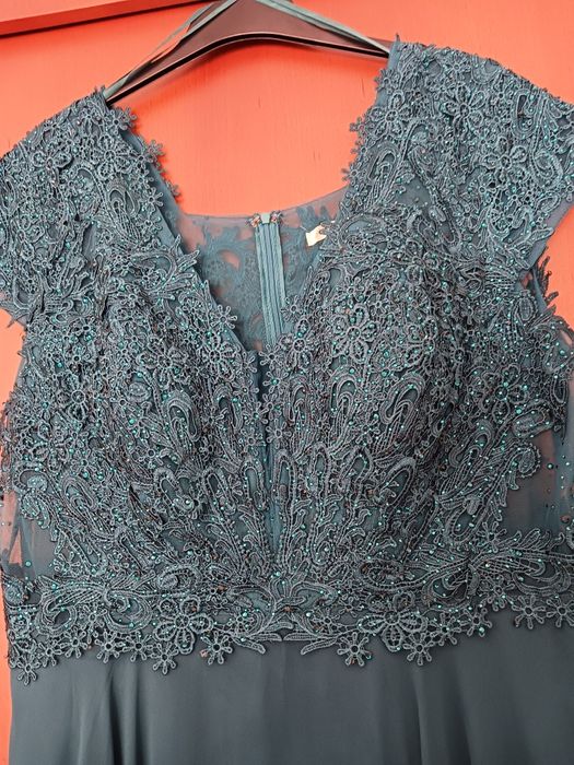 Vestido de cerimónia comprido